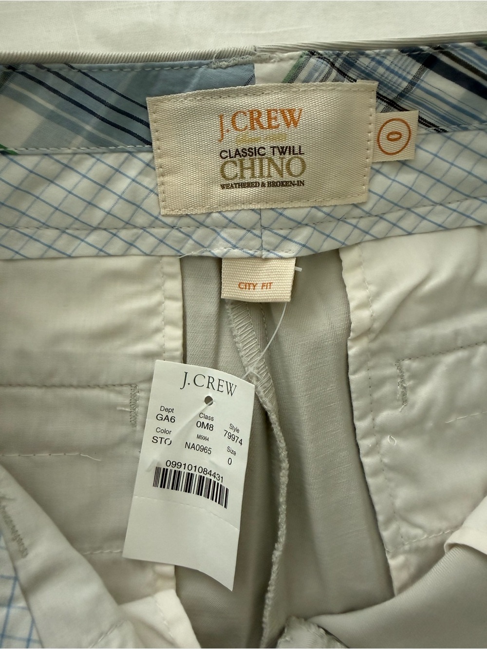 J Crew Women’s Classic Twill Cotton Chino Shorts Size 0 Lot of 2 - Picture 4 of 9